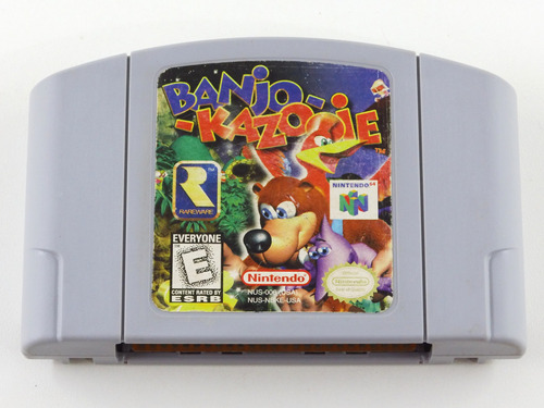 Banjo Kazooie Original Nintendo 64 N64 Americano Salvando