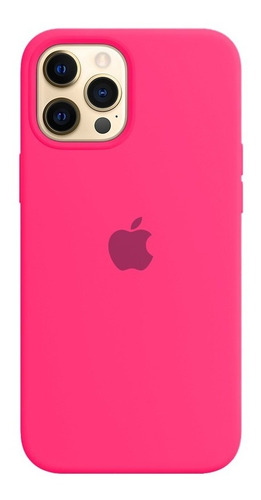 Imagem 1 de 8 de Capa Capinha Case Silicone iPhone 12 Pro Max+ 1 Película