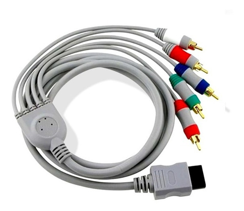 Cable Componente Audio Video Compatible Con Nintendo Wii