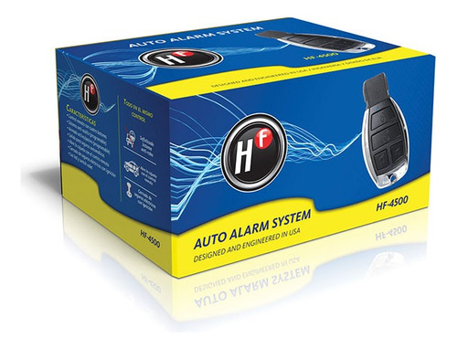 Alarma De Seguridad Universal Auto Camioneta 2 Controles Hf