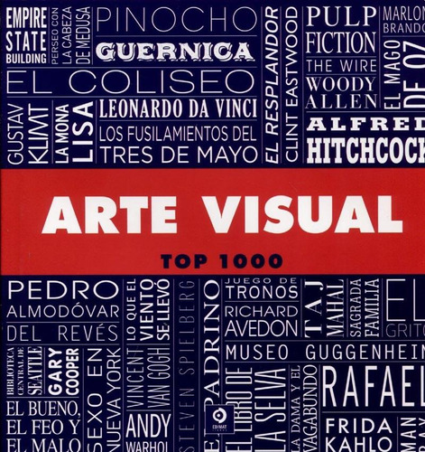 ARTE VISUAL - TOP 1000, de Phillip Cooper. Editorial Edimat, tapa dura en español, 2018