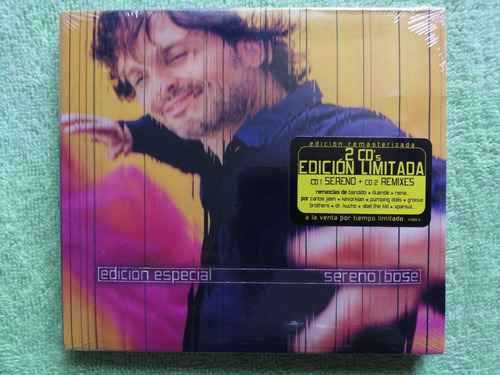 Eam Cd Doble Miguel Bose Sereno Edicion Especial + Remixes