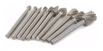 Comprar Set X 10 Mechas Fresadoras Para Madera Caladora Hss Fresas