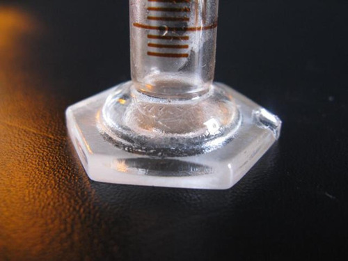 Meonli: Laboratorio Probeta 5ml Germany Cristal (Usado)