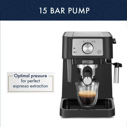 Máquina De Café Espresso De'longhi Stilosa Ec260bk Con Bomba