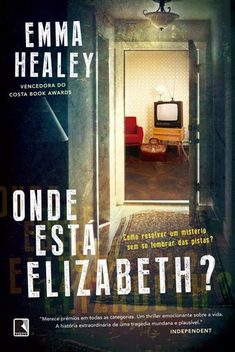 Onde está Elizabeth?, de Healey, Emma. Editora Record Ltda., capa mole em português, 2016