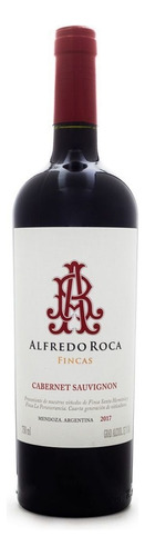 Vinho tinto argentino Cabernet Sauvignon 750ml Alfredo Roca