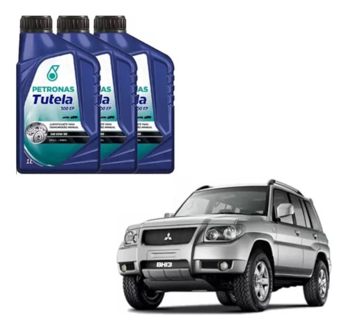 80w90 Petronas Diferencial Traseiro Dianteiro Pajero Tr4