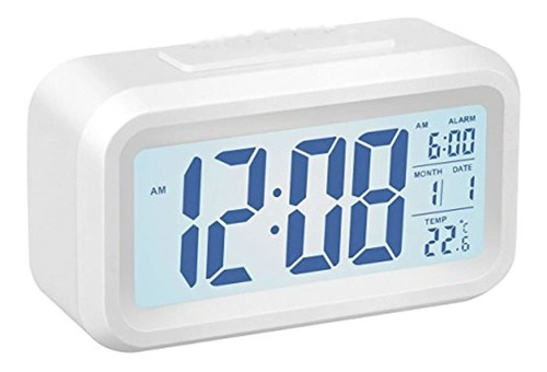 Reloj Despertador Led Keetech Pantalla Digital Grande Creati