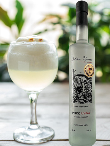 Pisco Julián Cortez Ganadora Medalla De Oro 500ml