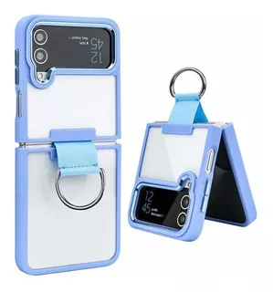 Funda Pro Cam Con Anillo Para Samsung Galaxy Z Flip 4 5g