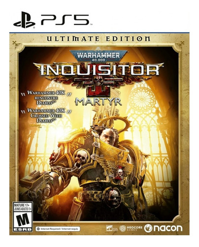 Warhammer 40.000: Inquisitor - Martyr - Ps5 Nuevo Y Sellado