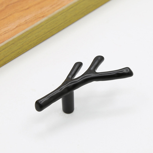 4 Piezas De Manijas En Forma De Rama, Pomos Decorativos Para