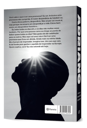 Livro Adriano: Meu Medo Maior Adriano Imperador E Ulisses Neto 1a Edição Capa Mole 2024 Português Editorial Planeta