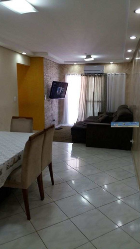 Imagem 2 de 18 de Apartamento Com 3 Dorms, Sacada Gourmet E 2 Vagas - Ocian - V3097