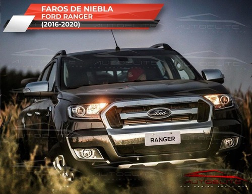 Imagen 5 de 10 de Kit Faros Niebla Ford Ranger 2017 2018 2019 2019 Bisel Swith