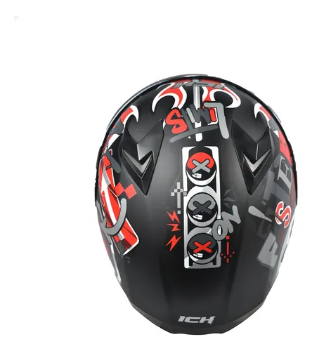 Casco Integral Ich 503 Ed Special No Rules Ngr M Rj Visor Sl