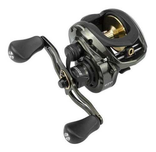 Reel rotativo Marine Sports Brisa Big Game Alarm izquierdo color negro