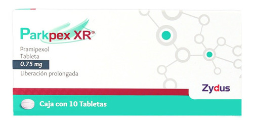 Parkpex Xr 10 Tabletas 0.75mg