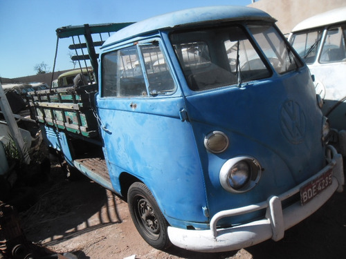 Vw Bus Kombi 74 Pick-up Para Restauro Dock 2016 C/ Motor