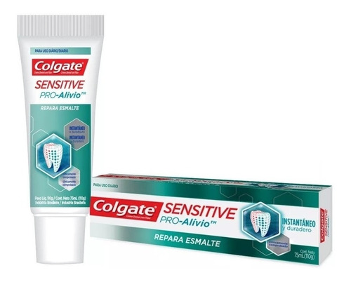 Crema Dental Colgate Sensitive Repara Esmalte X 110 Gr