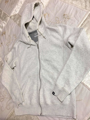 Dri-fit Sudadera Para Dama Talla M Color Gris Con Gorro (Usado)