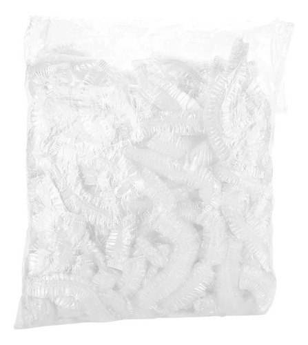 Gorro Ducha Impermeable Transparente Desechable 100 Piezas
