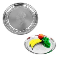 Comprar Fuente Bandeja Pizzera Redonda Acero 27 Cm Gastronómica