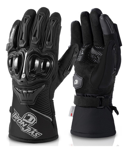 Guantes De Moto Para Invierno, Calidos, Aptos Para Pantallas