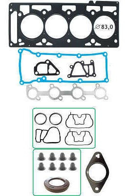 Jogo Junta Superior Motor Ford Fiesta 1.6 8v 107cv Flex Bj