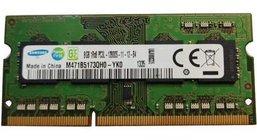 Memoria Ram Laptop 8gb Ddr3 1rx8 Pc3l-12800s A 1600mhz