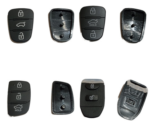 Teclado, Teclas De Repuesto Para Control Remoto Kia Hyundai