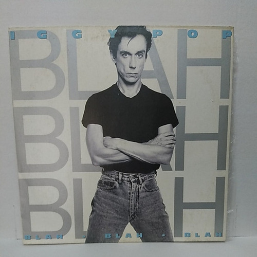 Lp Iggy Pop - Blah-blah-blah 1987 C/ Encarte Vinil Como Novo