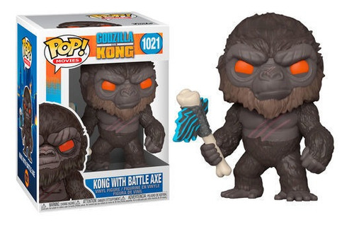 Funko Pop Kong With Battle Axe 1021 Godzilla Vs Kong Orginal