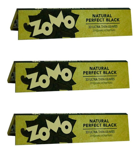 Kit Com 3 Sedas Zomo Natural Perfect Black King Size