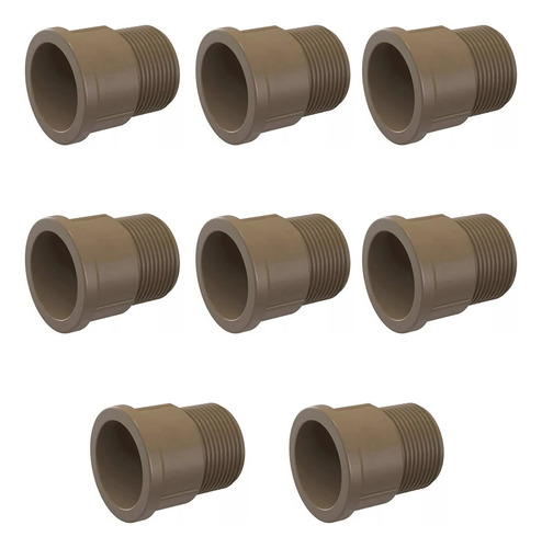 8x Adaptador Soldável Curto Rosca 32mm X 1