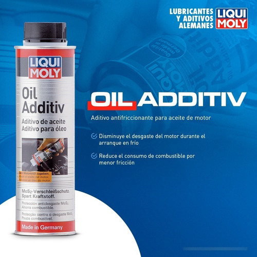 Oil Additiv / Aditivo De Aceite Mos2 Liqui Moly 