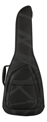 Evh Bolsa Guitarra Electrica Raya Negro Gris