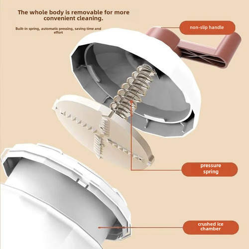 Household Hand-operated Ice Smoother Manual Small Ice
