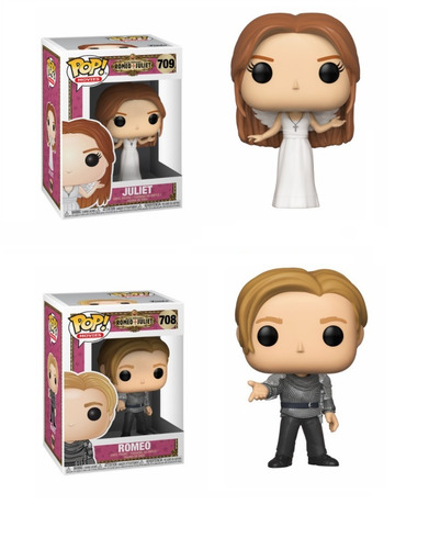 2 Pack Funko Pop Romero Pop 708 & Juliet 709 Shakespeare
