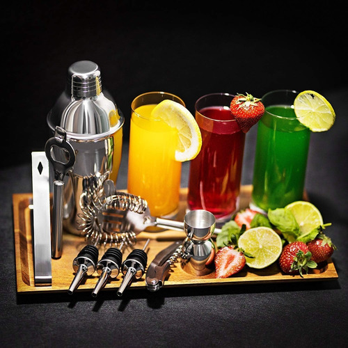 Kit De Accesorios De Bar Cóctel 12 Piezas