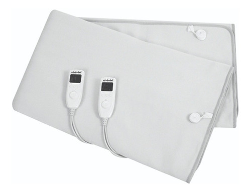 Calientacama Polar Fleece 2plazas Con 2 Zonas Independientes
