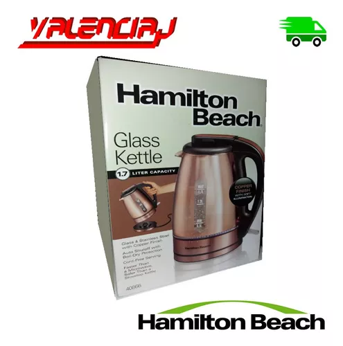 Hamilton Beach 1.7L Electric Kettle - Copper 40866 