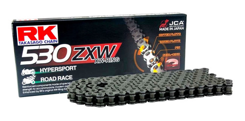 Corrente Alta Performance Japonesa Rk Zxw 530 Até 1400cc