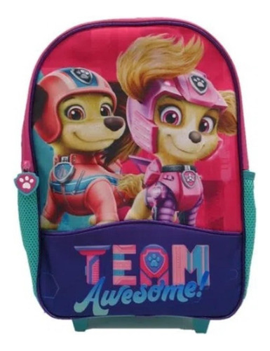 Mochila Con Ruedas Paw Patrol The Movie Niña