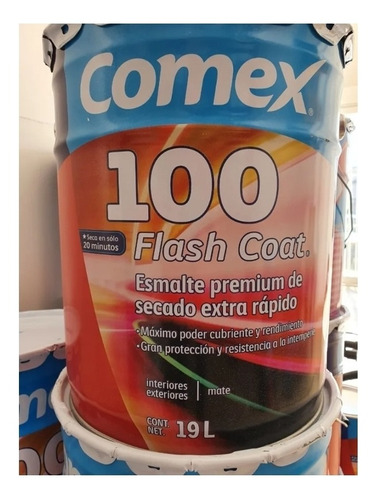 Imagen 1 de 1 de Pintura Comex Flash Coat 100 19l