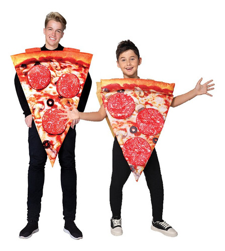Disfraz De Halloween Para Niñas, Pizza, Rebanada De Comida,