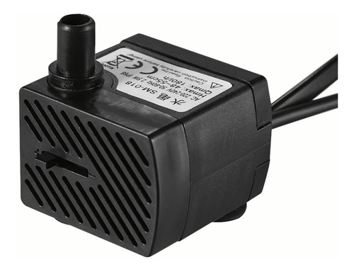 180l/h 2.5w Acuario Sumergible Bomba De Agua Con 4 Luz Led