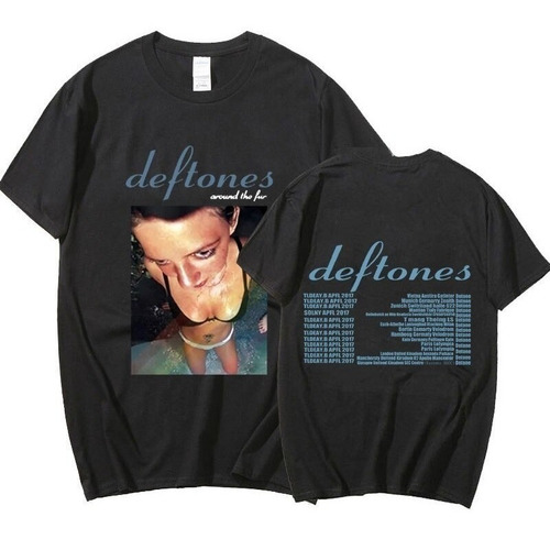 Imagen 2 de 3 de Camiseta De Concierto Deftones Around The Fur Tour Band Punk