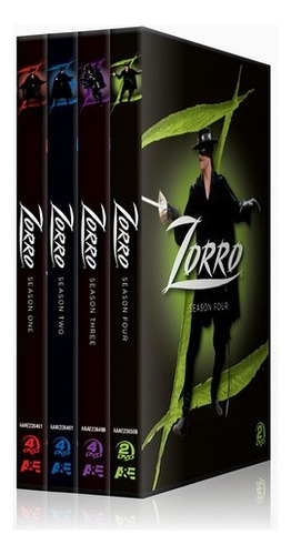 El Zorro - (1990) 4 Temporadas - Dvd - Latino